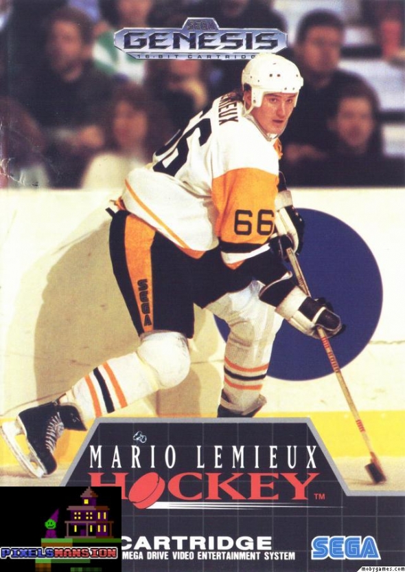 картридж (кассета) на SEGA (сега) Mario Lemieux Hockey  (Хоккей)