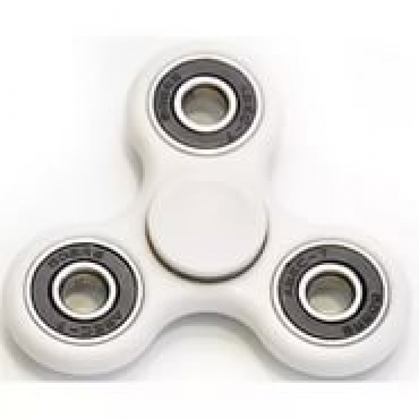 Spinner ( Спиннер ) антистресс пластик белый