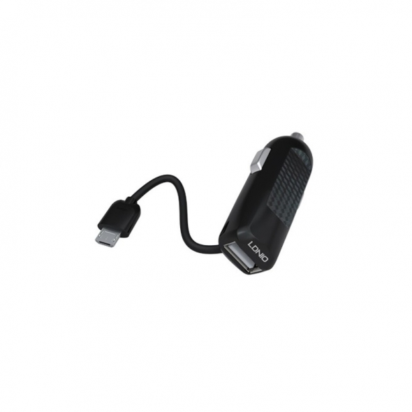 LDNIO АЗУ 2.1А кабель Micro (DL-C25)