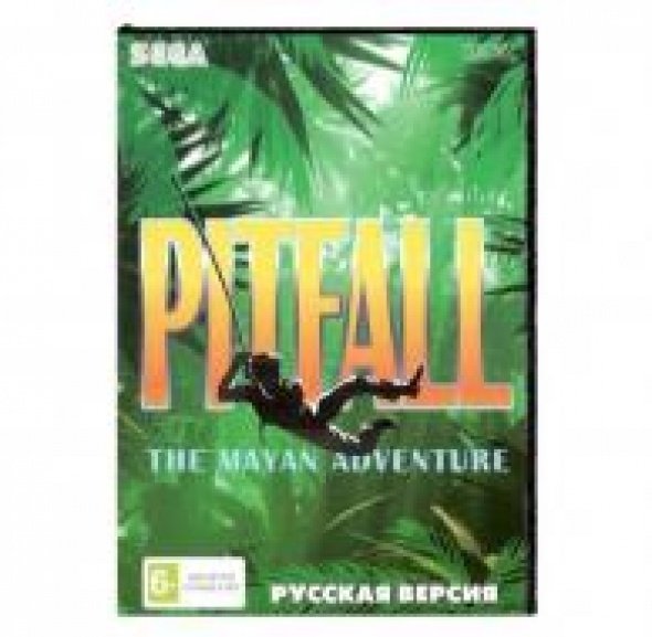 картридж (касcета) на SEGA (сега) pitfall the mayan adventure